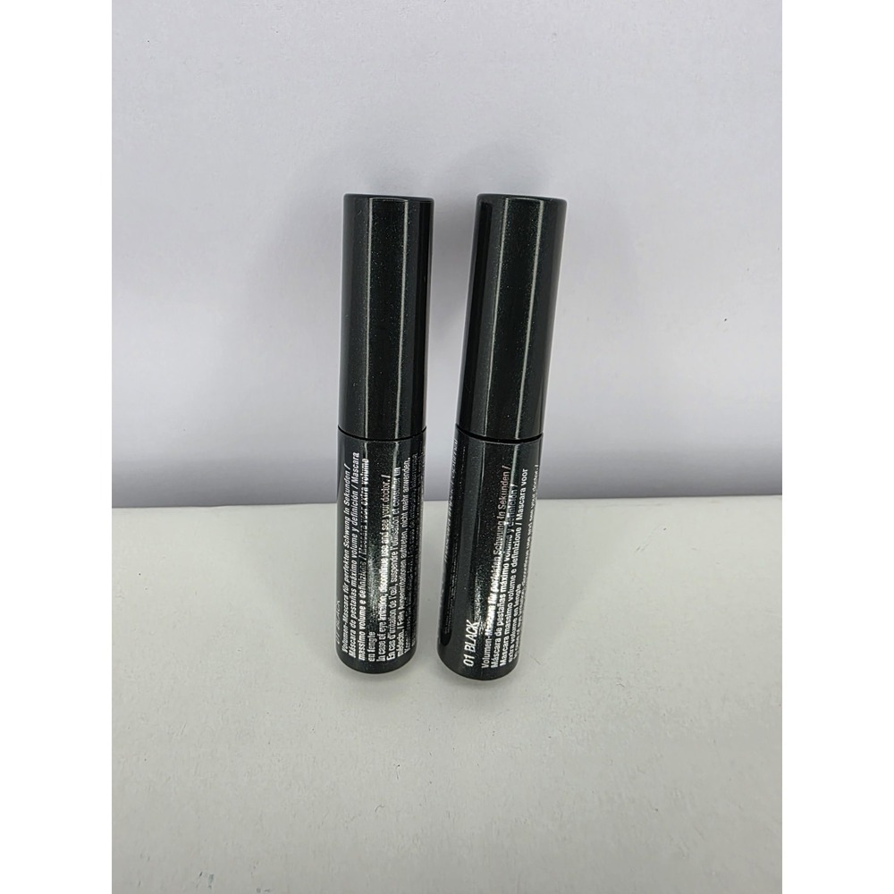 Clinique High Impact Mascara 01 Black~2 Travel Minis .14oz/3.5mL each